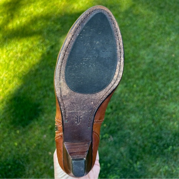 FRYE Steffi Ankle Bootie Side Zip Size 6.5 - Picture 10 of 15